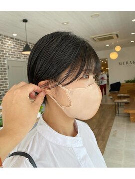 メラク バイ コア(Merak by CoRe.gn) 耳かけマッシュショート@20代30代40代50代
