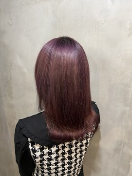 リエコー(RE'ECHO) ピンクバイオレットカラー