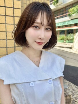 フォルテ ギンザ(FORTE GINZA) オルチャン風ワンカールグレージュボブ