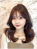 たっぷりレイヤーで作る韓国ヘア☆