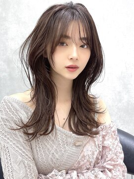 シティ(CITY) ミディアムレイヤー×くびれヘア/20代30代40代50代