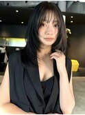 #カーテンバング#レイヤーカット#表参道