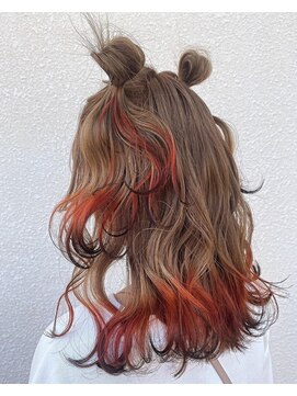 ボアップ(boappu) #裾カラー