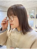 【macana指名】ミルクティーベージュ　ケアブリーチ　