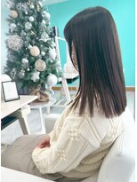 ユーフォリア(Euphoria.)&nbsp;大人可愛いロングスタイル×ベージュカラー