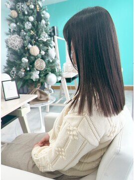 ユーフォリア(Euphoria.) 大人可愛いロングスタイル×ベージュカラー