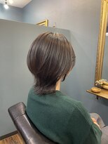 ユニコヘア(unico hair) ダークカラー×ウルフ