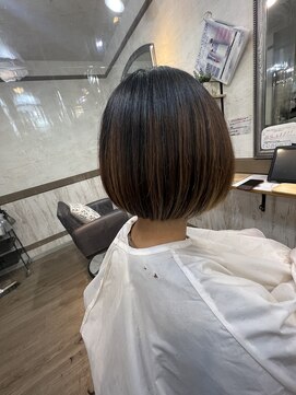 ヘアーリゾートガーデンバイトロント 船橋法典店(Hair Resort Garden by Toronto) ボブカット　船橋/船橋法典/西船橋/市川大野/船橋