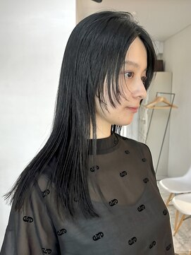 ベンジー 中目黒店(benji) ロングと顔まわりレイヤー