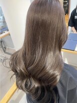 メゾン(Maison) 透明感ベージュ韓国風ロング艶カラーオージュア