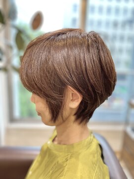 プラウドヘアー(Proud hair) ナチュラルパーマショートstyle…★
