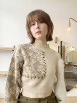 シアアルン 新小岩店(SHEER alun)&nbsp;パーマ/ミディアム/ボブスタイル/SHEERalun新小岩