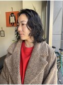 くるくるボブパーマ