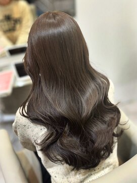 アール 横浜(R) 【MOMO】ダメージレス！！ブリーチ無しブラウン◎