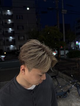 タイドヘア 茨木店(TIDE HAIR) シャドールーツセンターパート