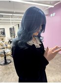 pale blue/水色/ハイトーン/ハイトーンカラー/ブリーチカラー