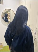 艶髪　ブルージュ　ネビージュ　暗髪　髪質改善　水素カラー