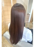 極上ツヤ髪ストレート+美髪トリートメント