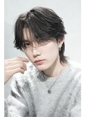 シースルーマッシュダウンパーマ韓国マッシュニュアンスパーマ