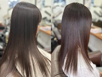 ラルヘアの写真/神コスパで最高級ぷるん美髪へ☆1度試すと高確率でリピートしたくなる髪質改善Level99TR！
