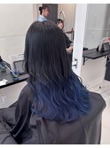 【ALIVE 夕貴】ブルーラベンダーグラデーションカラー