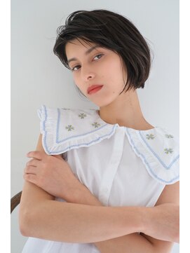 ガリカ 博多駅前(Gallica) 『 グレージュ ＆ 毛束感 』無造作ひし形シルエットボブ☆