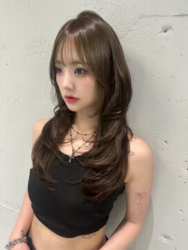 レディアル 渋谷(REDEAL) 韓国ヘア/ブリーチ/暖色カラー/ワンホン【レイヤー/渋谷】