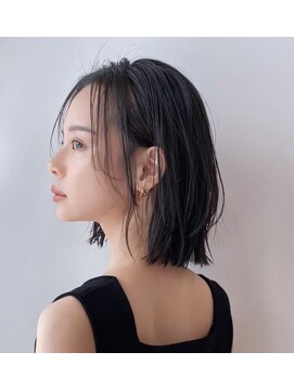 エデンバイクート(eden by ku-to) ミディアムボブ×アイロン仕上げ(小山市/小山市美容室/小山駅)