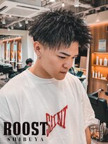 ルースト 渋谷店(ROOST)&nbsp;MEN’S HAIR/波巻ツイストスパイラル/フェザーパーマ/眉毛/渋谷