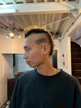 MEN’S HAIR/波巻ツイストスパイラル/フェザーパーマ/心斎橋