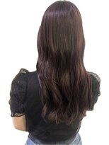 アリエル セバスチャン&nbsp;艶髪パープルカラー