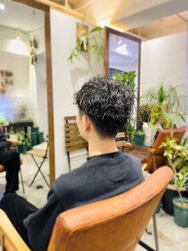 スパイラル×ツイスパのMIXパーマ