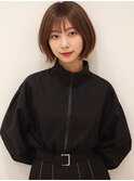 大人可愛い*ナチュラルショートボブ
