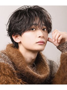 アストラ(ASTRA) MEN’S HAIR/波巻きツイストスパイラル/リバースセンターパート