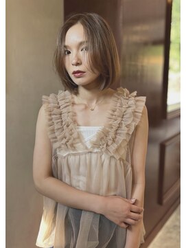 デイ(day) 佐賀透明感ベージュボブ