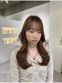 ブリーチ無しベージュカラー