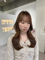 シエル 一社(cher)&nbsp;ブリーチ無しベージュカラー