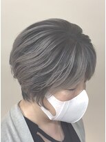 アンブル リュクス 池袋(amble luxe)&nbsp;顔周りカット/ハッシュカット/シャギーカット/ダークブラウン