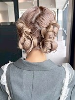 シオン(shion) 韓国ヘアロング前髪カットブリーチおくれ毛_ba571792