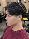 横浜ニュアンスパーマフェザーパーマ毛流れセンターパート40代