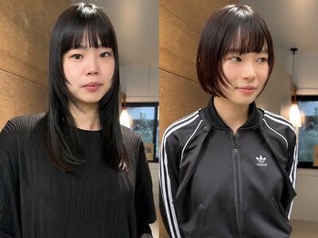シーン(SCENE)の写真/≪SCENE-Life Style≫洗練されたスタイルに◎前髪・顔周りカットであなたらしさを表現。神戸/三宮