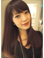 ブレス バイ ファースト 大和吉岡店(Breath by first)&nbsp;【Breath-f】艶カラーXストレートロング