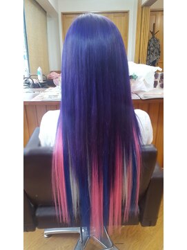 エクステンション クーチャー(Extention Cu'cha) エクステ80g 原色太めメッシュで派手派手スタイル(^O^)