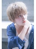 ACE ハイトーンショート×小顔バング
