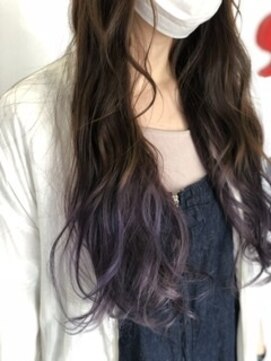 バニーズ 本店(Bunny's) パールラベンダーグラデーション