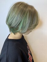 アンソメット 上津店(UN SOMMET)&nbsp;ハイベージュ×ミントグリーンデザインカラー[UNSOMMET_KAZUMI]