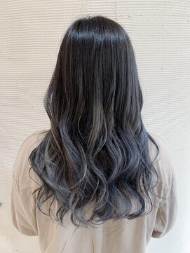 リフレアンドケア ミチ 幸町店(refre&care MICHI) アッシュ系グラデーションカラー