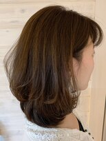 オーシャン(Ocean)&nbsp;[OCEAN Hair&Life藤原純] レイヤーボブディ×ミントカラー☆