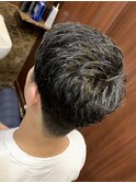 夏にぴったり!!アップバングスタイル