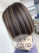 リシャルム 新保店(Re charme)&nbsp;ボブ×ハイライトカラー